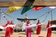 Открытие ступы Просетления в поселке Шатта Ики-Бурульского района