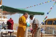 Открытие ступы Просетления в поселке Шатта Ики-Бурульского района
