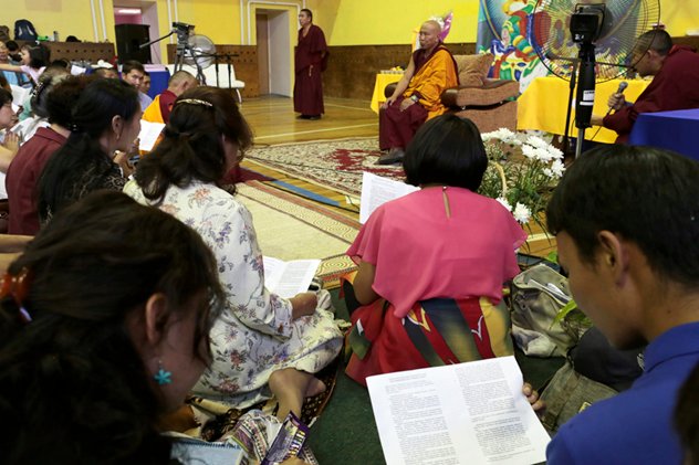 Ключ к пониманию мира. Туву посетил Чадо Тулку Ринпоче