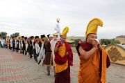 Фото. В главном храме Калмыкии проведен ритуал призывания удачи и благополучия