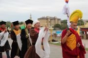 Фото. В главном храме Калмыкии проведен ритуал призывания удачи и благополучия