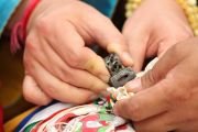 Фото. В главном храме Калмыкии проведен ритуал призывания удачи и благополучия