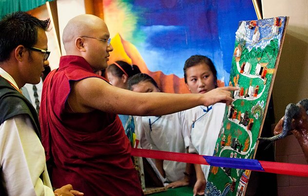 Доброта и сострадание. Гьялва Кармапа даровал учение в Тибетской детской деревне в Судже