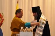 Буддисты и православные христиане Калмыкии вместе отметили памятные даты двух конфессий