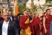 Семнадцатый Кармапа посетил молитвенное собрание линии ньингма в Бодхгае