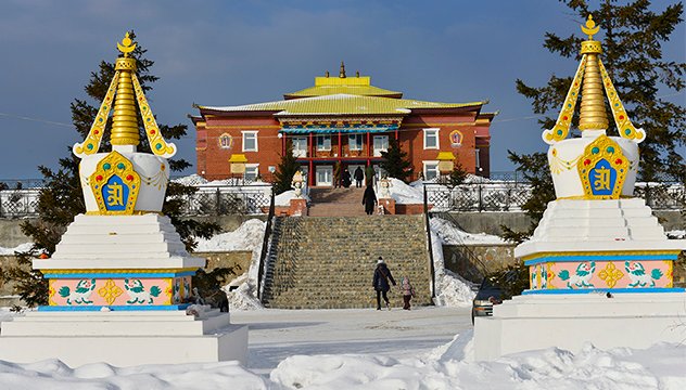 Празднование Белого месяца в дацане «Ринпоче Багша»