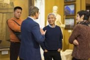 Геше Туптен Джинпа посетил общественный Музей имени Н.К. Рериха