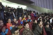 Слушатели на лекции Его Святейшества далай-ламы для молодежи в Центральном дворце культуры. Улан-Батор, Монголия. 22 ноября 2016 г. Фото: Игорь Янчеглов (фонд «Сохраним Тибет»)