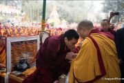 Семнадцатый Кармапа посетил Молитвенное собрание линии ньингма