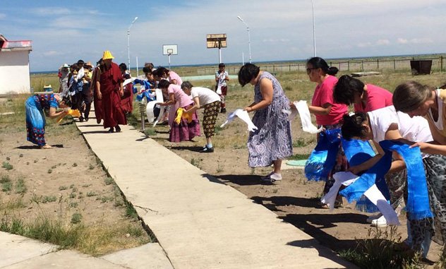 Досточтимый Шивалха Ринпоче провел в Монголии учения для учеников из Тувы