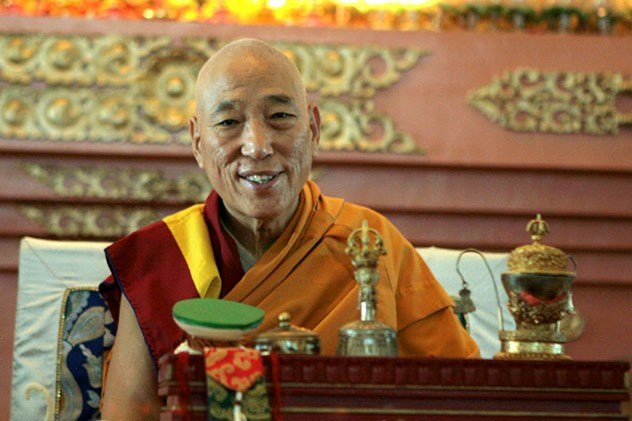 В дацане «Ринпоче Багша» провели праздничный Майдари-хурал и освящение статуи Чже Цонкапы