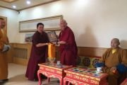 Досточтимый Шивалха Ринпоче провел в Монголии учения для учеников из Тувы