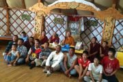 Досточтимый Шивалха Ринпоче провел в Монголии учения для учеников из Тувы