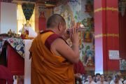 Чадо Тулку Ринпоче даровал в Калмыкии учения и принял участие в открытии ступы Калачакры