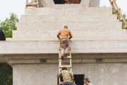 В Москве продолжаются работы по строительству Ступы Просветления