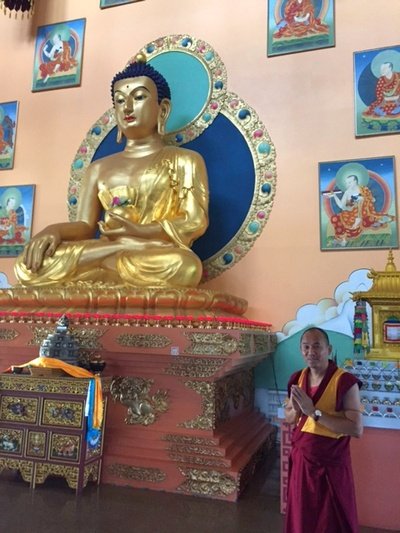 Геше Нгаванг Тукдже проведет в Москве совместную практику, посвященную дню нисхождения на землю Будды Шакьямуни из чистых земель Тушита