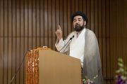 Маулана Сьед Али М Макави выступает с обращением во время конференции «Восхваление разнообразия исламского мира», организованной в Международном центре Индии. Нью-Дели, Индия. 15 июня 2019 г. Фото: Тензин Чойджор.