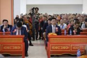 Во время 11-й Азиатской буддийской конференции за мир. Улан-Батор, Монголия. Фото: www.president.mn.