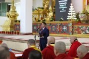 Во время 11-й Азиатской буддийской конференции за мир. Улан-Батор, Монголия. Фото: www.president.mn.