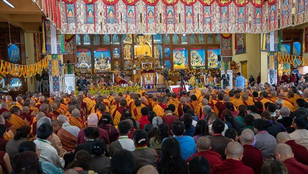 Далай-лама принял участие в праздновании 600-летия со дня рождения основателя монастыря Гьюто