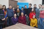 Фоторепортаж. Геше Лхакдор провел в Институте востоковедения РАН семинар по переводу с тибетского