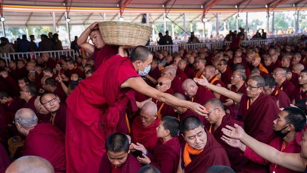 Далай-лама завершил даровать посвящения из «Цикла учений Манджушри» Далай-лама завершил даровать посвящения из «Цикла учений Манджушри»