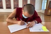 Бурятские студенты монастыря Дрепунг Гоманг сдали ежегодные экзамены на родине