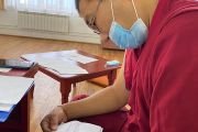 Бурятские студенты монастыря Дрепунг Гоманг сдали ежегодные экзамены на родине