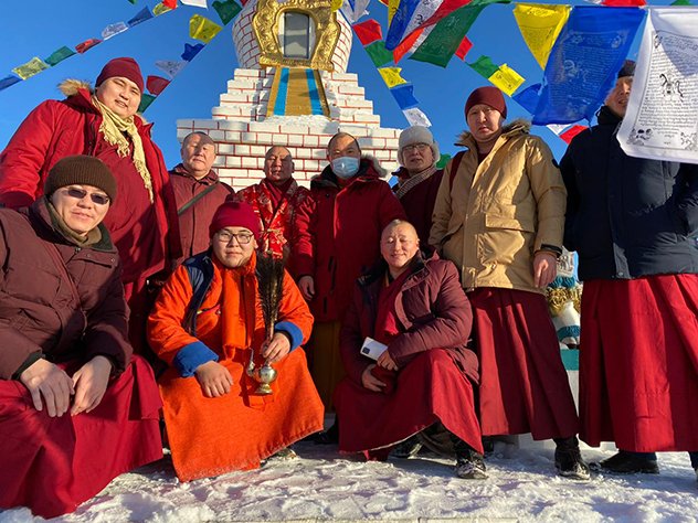 «Объединиться в молитве». Тэло Тулку Ринпоче принял участие в совместном паломничестве по святым местам Тувы «Объединиться в молитве». Тэло Тулку Ринпоче принял участие в совместном паломничестве по святым местам Тувы