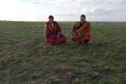Камбы-лама Тывы прибыл с визитом в Калмыкию