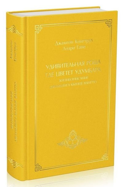 Новая книга. Джамгон Конгтрул Лодро Тайе. Удивительная роща, где цветет удумбара. Жизнеописание Джамьянга Кьенце Вангпо