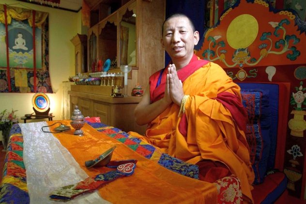 Геше Денма Гьялцен дарует учения бонской материнской тантры