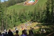 В Бурятии состоялось торжественное открытие самого большого в России барельефа с изображением Авалокитешвары (Арья Баалы)