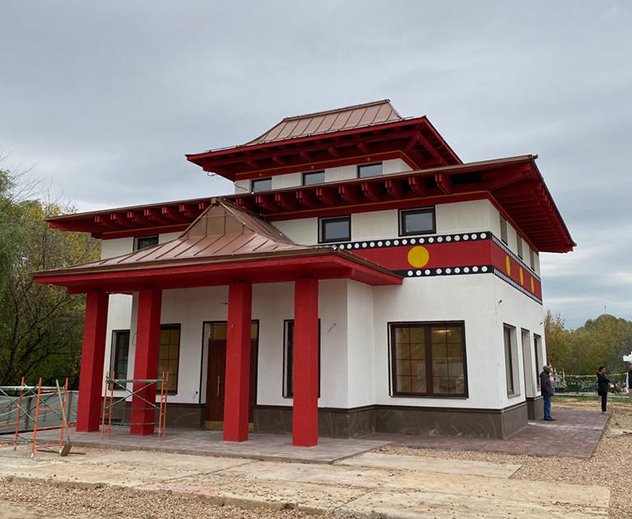 Строительство первого Буддийского храма в Москве подходит к завершению Строительство первого Буддийского храма в Москве подходит к завершению