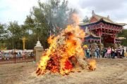 Фоторепортаж. Ежегодные тантрические ритуалы в Центральном хуруле Калмыкии «Золотая обитель Будды Шакьямуни»