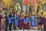 Линг Ринпоче в Монголии принял участие в церемонии передачи Ганджура и даровал учения