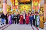Линг Ринпоче в Монголии принял участие в церемонии передачи Ганджура и даровал учения