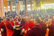 Линг Ринпоче в Монголии принял участие в церемонии передачи Ганджура и даровал учения