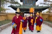 Фоторепортаж. Продолжается визит Линга Ринпоче в Монголию