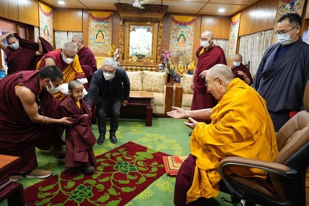 Его Святейшество Далай-лама даровал аудиенцию Таклунгу Цетрулу Ринпоче