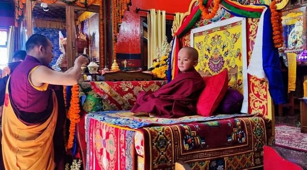 Его Святейшество Далай-лама даровал аудиенцию Таклунгу Цетрулу Ринпоче