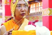 41-му Сакья Тричену Ринпоче поднесен молебен о долгой жизни
