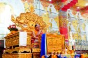 41-му Сакья Тричену Ринпоче поднесен молебен о долгой жизни