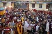 Святое тело Кьябдже Нгор Лудинг Кхенчен Дорджечанга доставлено в монастырь Нгор
