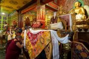 Фоторепортаж. Празднование Лосара в монастыре Румтек