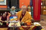 Гаден Три Ринпоче принимает участие в праздничных мероприятиях в монастыре Копан