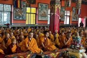 Гаден Три Ринпоче принимает участие в праздничных мероприятиях в монастыре Копан