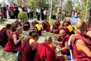 Гаден Три Ринпоче принимает участие в праздничных мероприятиях в монастыре Копан