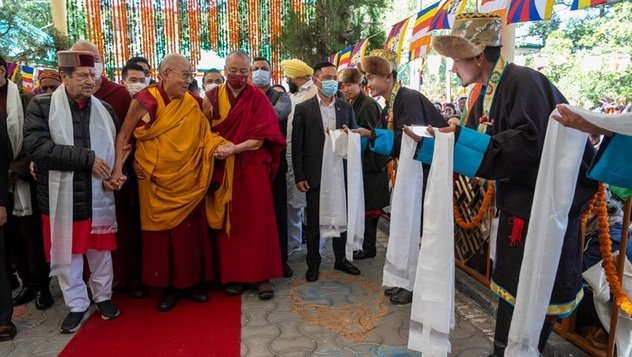 Далай-лама принял участие в праздновании 25-летия со дня основания организации «Бхарат Тиббат Сахьог Манч»