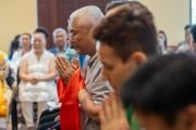 В Москве прошла встреча с досточтимым Лингом Ринпоче